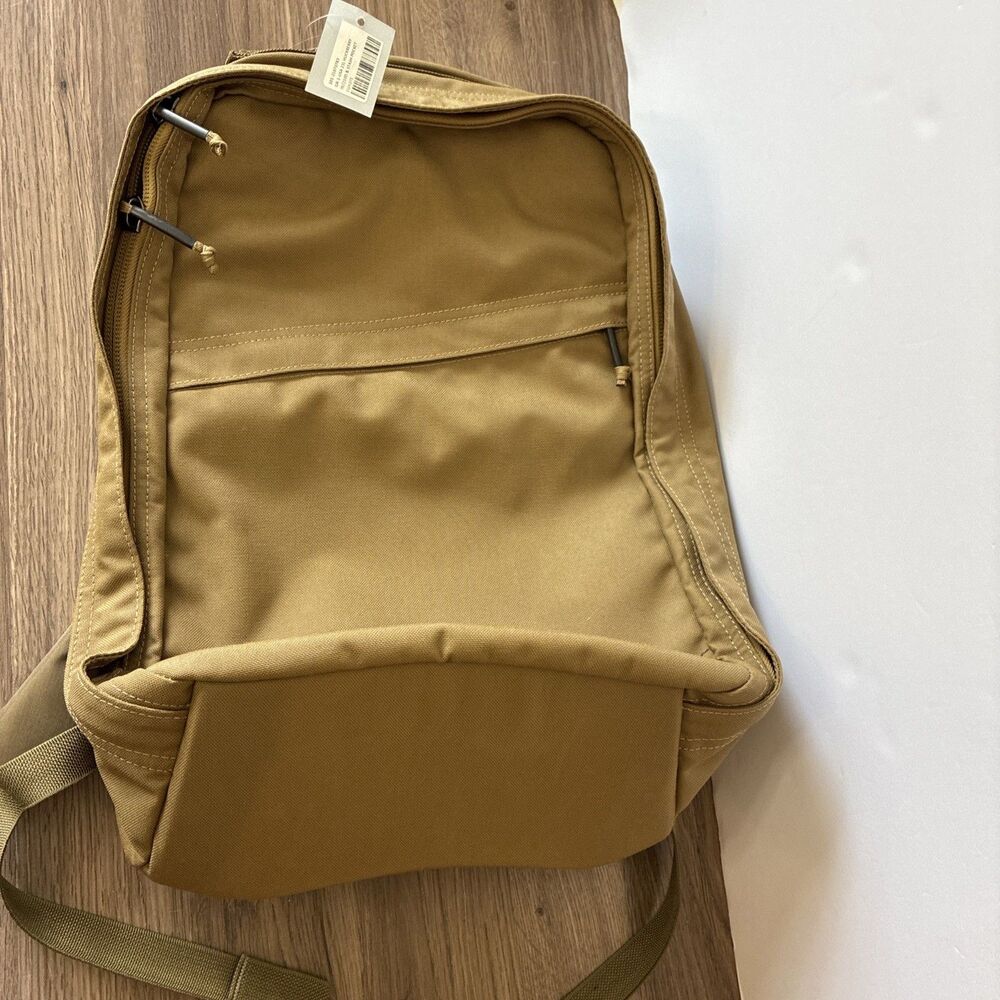 NWT  GORUCK GR1 21L , Huckberry, Slick, 210D, Coyote, Orange Stash Pocket